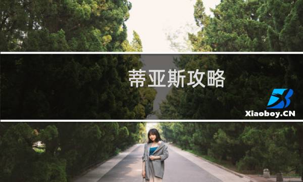 蒂亚斯攻略