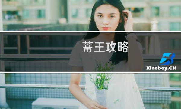 蒂王攻略