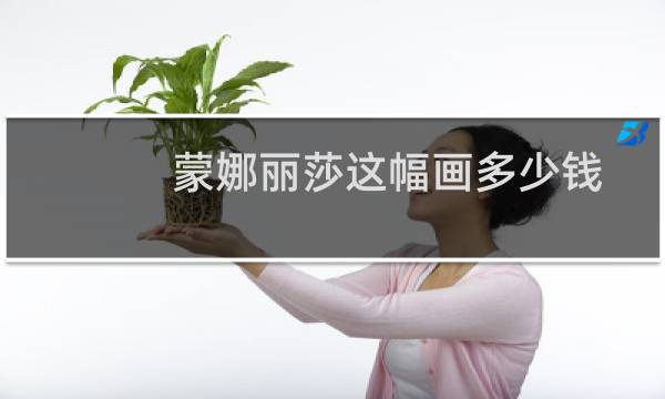 蒙娜丽莎这幅画多少钱
