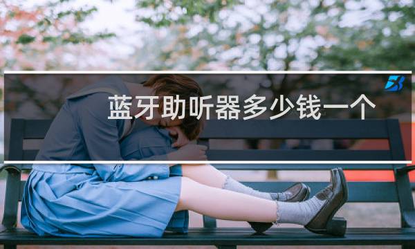 蓝牙助听器多少钱一个