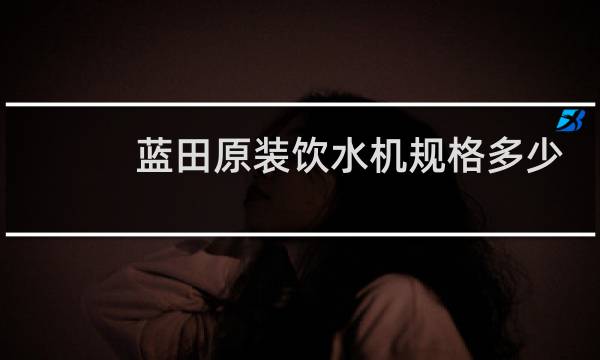 蓝田原装饮水机规格多少