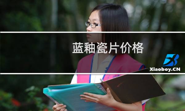 蓝釉瓷片价格