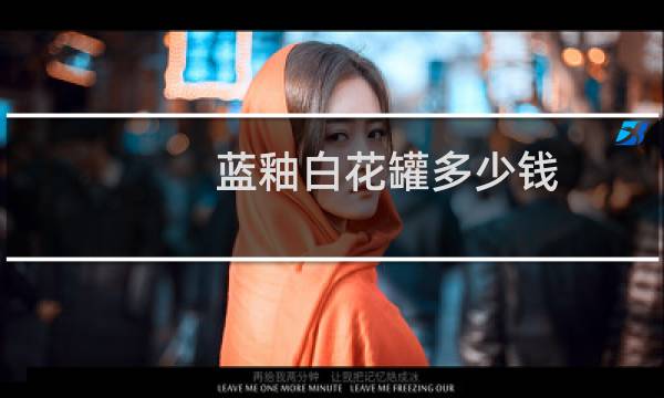 蓝釉白花罐多少钱