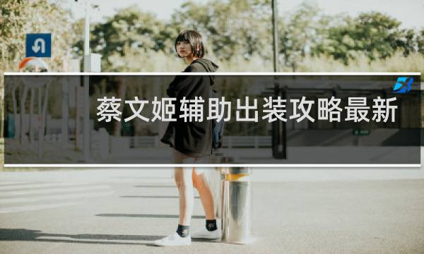 蔡文姬辅助出装攻略最新