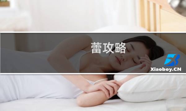 蕾攻略