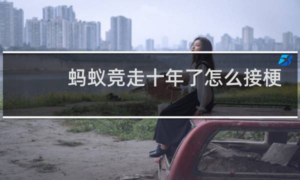 蚂蚁竞走十年了怎么接梗