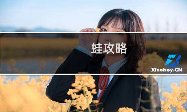 蛙攻略 日版