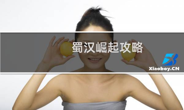 蜀漢崛起攻略
