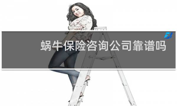蜗牛保险咨询公司靠谱吗