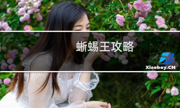 蜥蜴王攻略