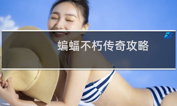蝙蝠不朽传奇攻略