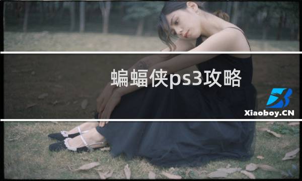 蝙蝠侠ps3攻略