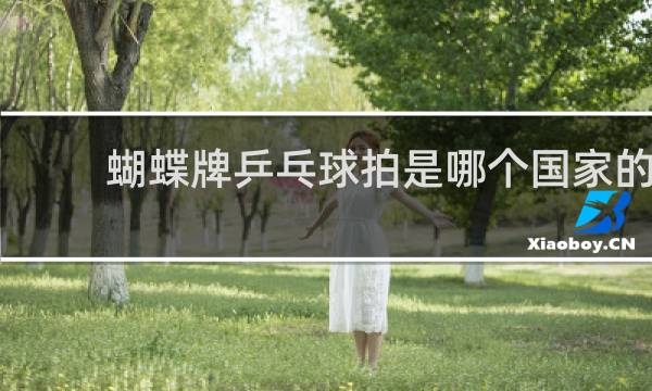 蝴蝶牌乒乓球拍是哪个国家的