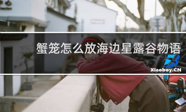 蟹笼怎么放海边星露谷物语