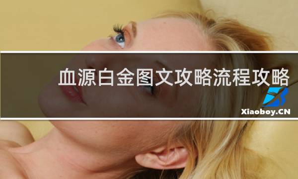 血源白金图文攻略流程攻略