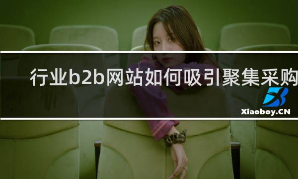 行业b2b网站如何吸引聚集采购商