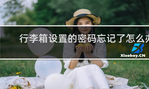 行李箱设置的密码忘记了怎么办