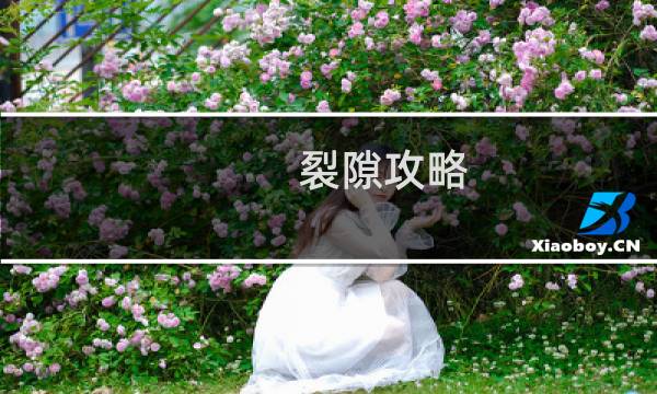 裂隙攻略 如烟