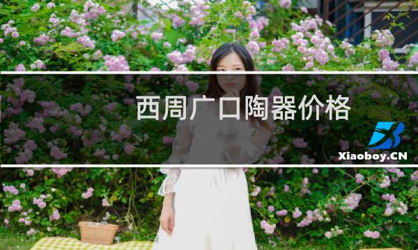 西周广口陶器价格