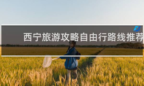 西宁旅游攻略自由行路线推荐