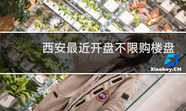 西安最近开盘不限购楼盘