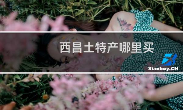 西昌土特产哪里买