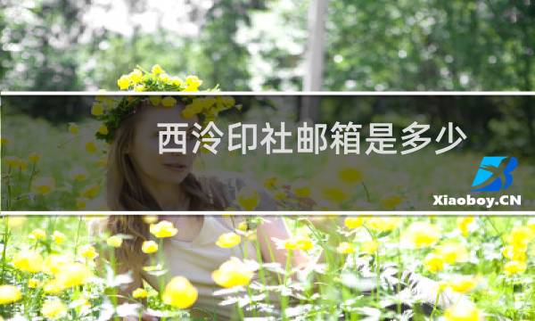 西泠印社邮箱是多少