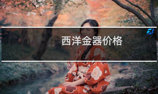 西洋金器价格