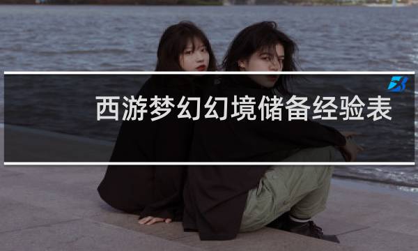 西游梦幻幻境储备经验表
