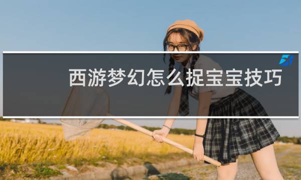 西游梦幻怎么捉宝宝技巧
