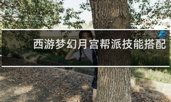西游梦幻月宫帮派技能搭配