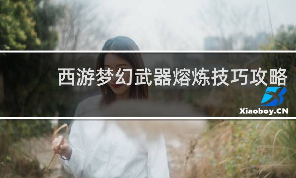 西游梦幻武器熔炼技巧攻略