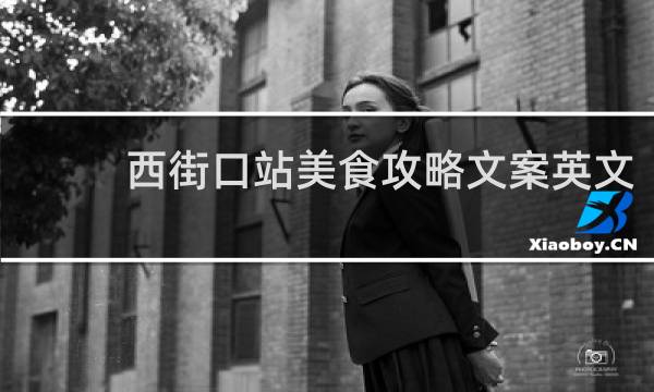 西街口站美食攻略文案英文