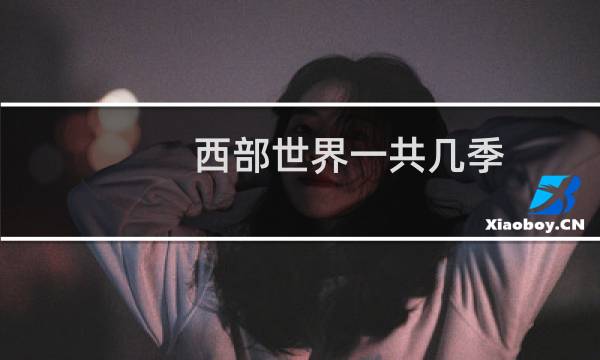 西部世界一共几季