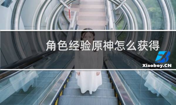 角色经验原神怎么获得