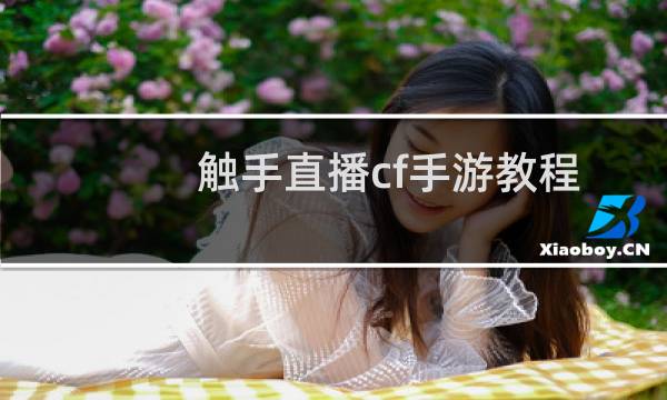 触手直播cf手游教程