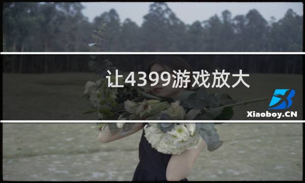 让4399游戏放大