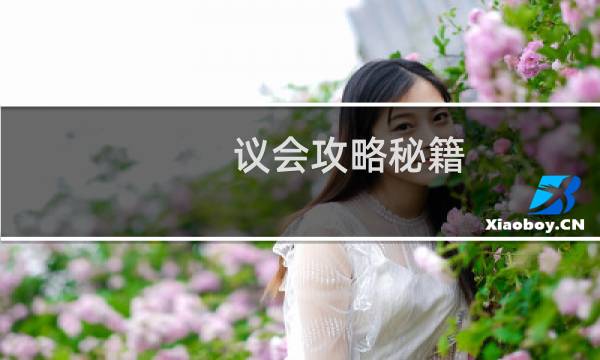 议会攻略秘籍