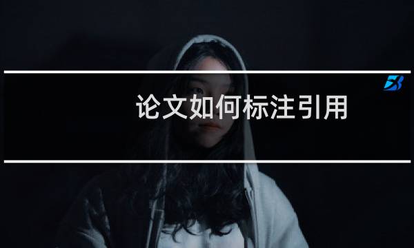论文如何标注引用