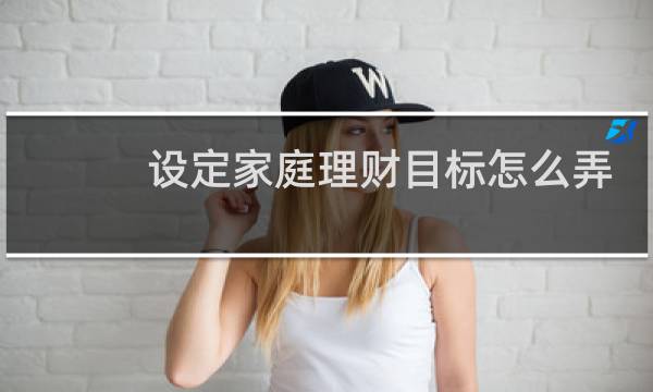 设定家庭理财目标怎么弄