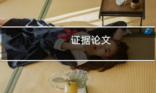 证据论文