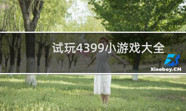 试玩4399小游戏大全