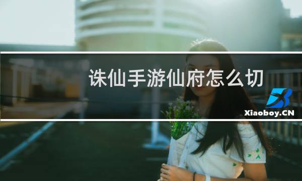 诛仙手游仙府怎么切