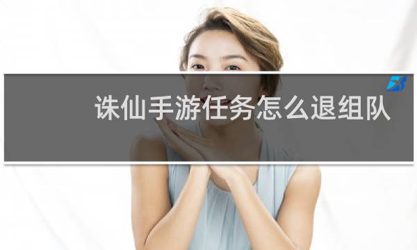 诛仙手游任务怎么退组队