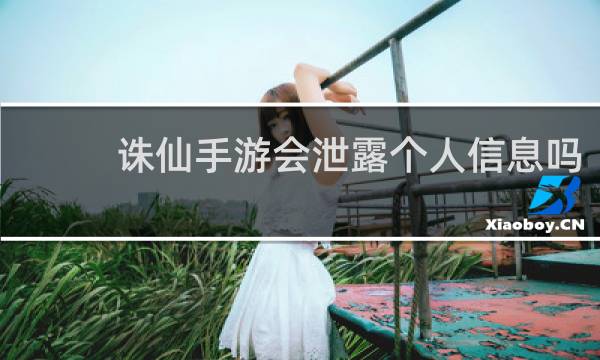 诛仙手游会泄露个人信息吗