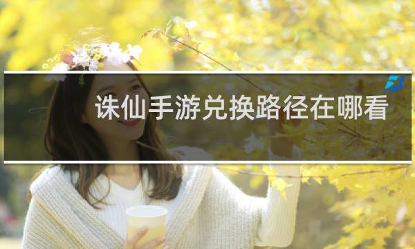 诛仙手游兑换路径在哪看