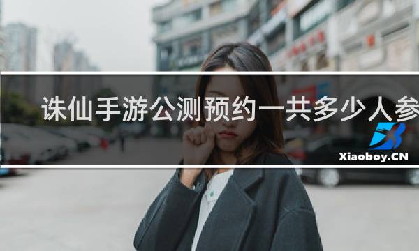 诛仙手游公测预约一共多少人参加