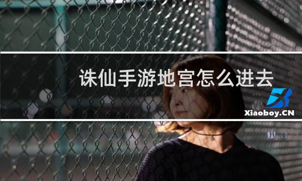 诛仙手游地宫怎么进去