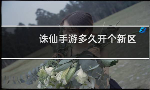 诛仙手游多久开个新区
