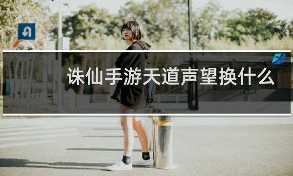 诛仙手游天道声望换什么